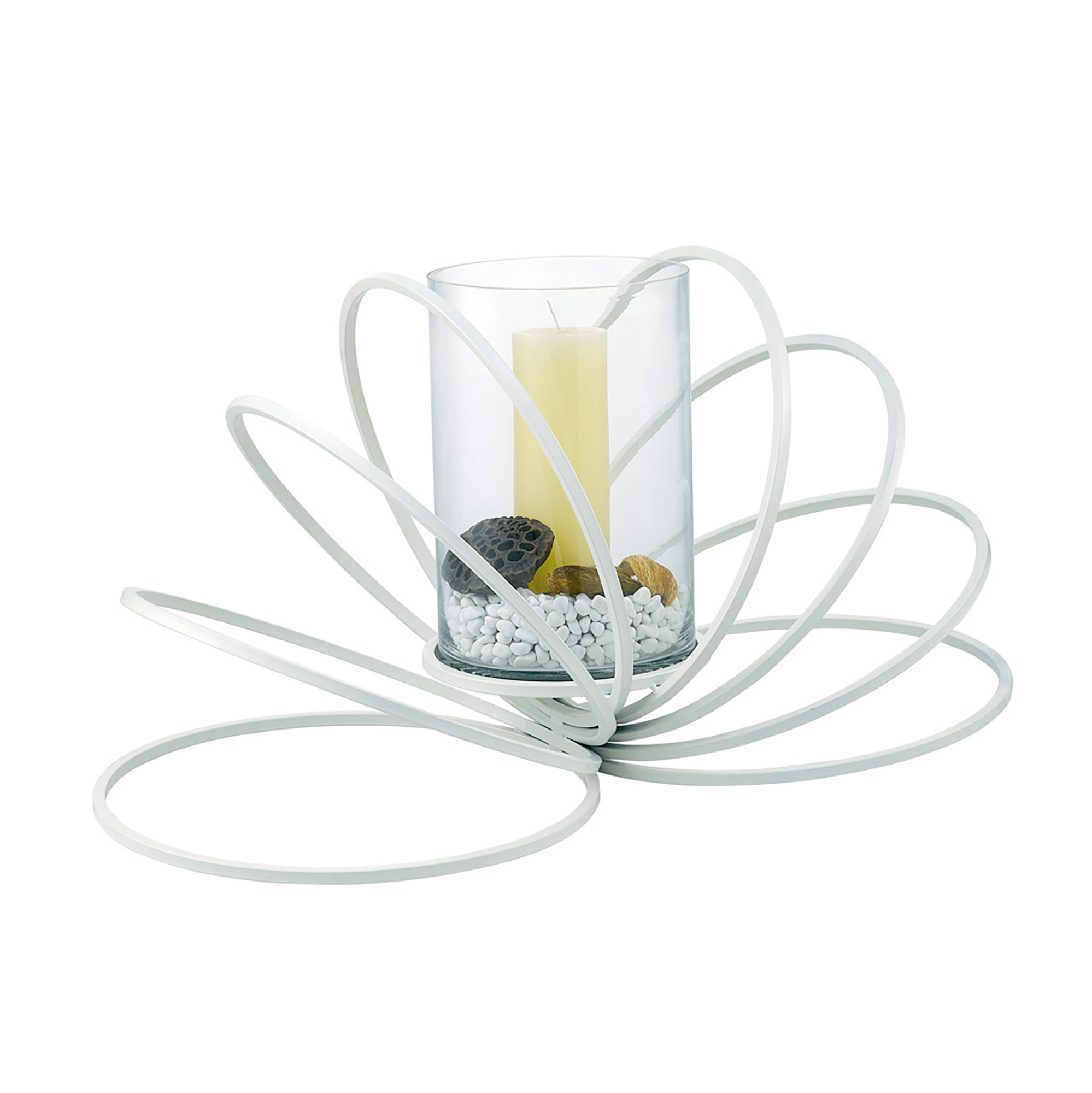 IL70719  Oreo Candle Holder 8 Ring Large